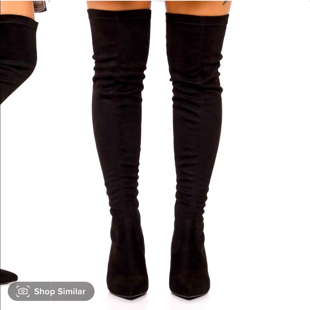 Fashion Nova over the knee boots